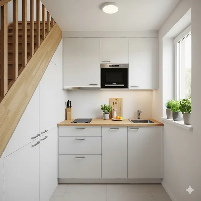 Inspirasi Dapur Sederhana di Rumah Tipe 36 Lahan Kecil Terbaru 2025. Gemini