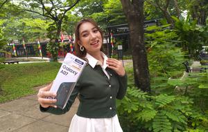 Galaxy A07 resmi meluncur di Indonesia, berapa harganya?&nbsp;(Liputan6.com/ Matahari Kartika Purusakara)