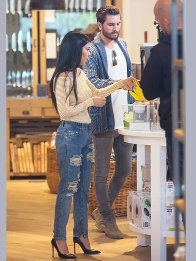 Kourtney Kardashian dan Scott Disick
