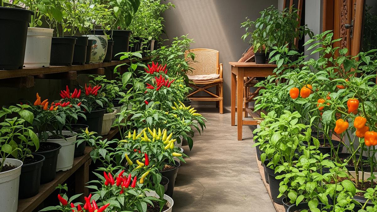 7 Ide Kebun Sayur Teras Sempit yang Tetap Subur tanpa Disiram Setiap Hari, Berkebun Lebih Praktis