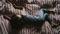 Ilustrasi anak tidur. (dok. unsplash/@anniespratt)
