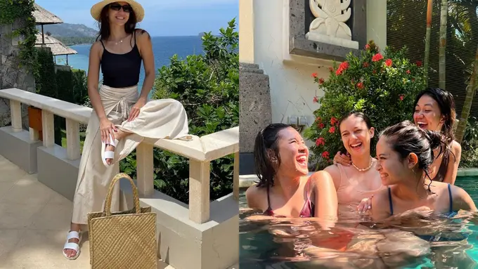 Artis liburan di Bali