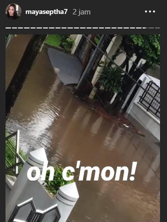 Jakarta Banjir Lagi, Rumah 6 Artis Ini Juga Jadi Korban