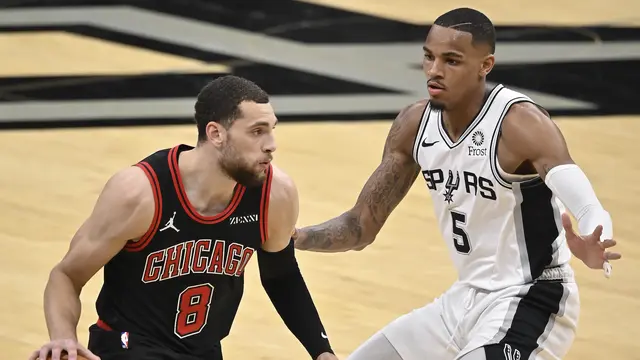 Chicago Bulls kalah 104-120 dari San Antonio Spurs.