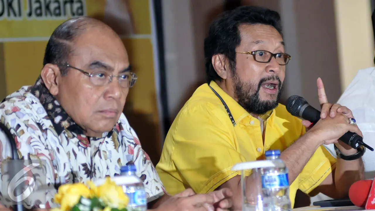 20160614- Golkar Resmi Dukung Ahok di Pilgub 2017-Jakarta- Johan Tallo