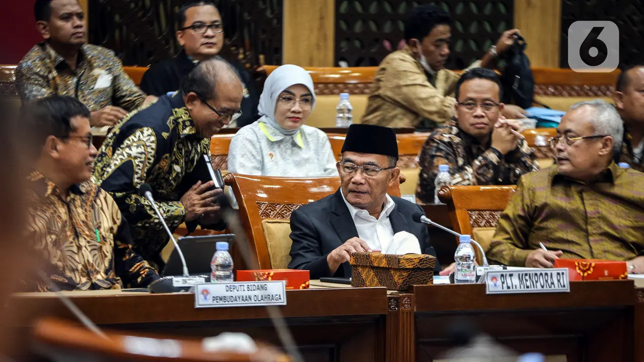 Plt Menpora Muhadjir Effendy Bahas Piala Dunia U-20 Bersama DPR