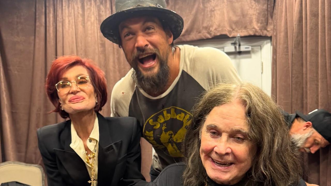 Jason Momoa and Ozzy Osbourne