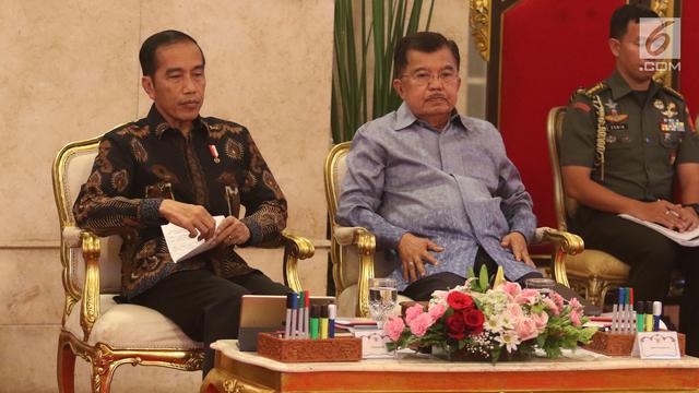 Jokowi Pimpin Rapat Kabinet Evaluasi Penangan Bencana Alam