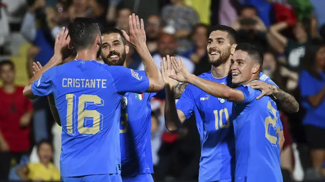 Italia Taklukkan Hungaria di UEFA Nations League