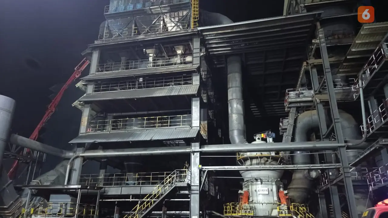 Kebakaran Pabrik Smelter Nikel