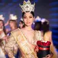 Riskyana Hidayat yang merupakan wakil Indonesia berhasil membawa pulang gelar Miss Aura International 2022. (Tangkapan Layar Instagram/miss_aura_international)