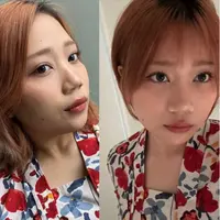 Camillia memilih gaya bixie cut, potongan rambut yang memadukan karakter pixie dan bob pendek yang tengah populer di kalangan pecinta kecantikan Korea. [@camilliazr].