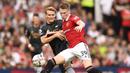 Scott McTominay gagal menjadi pilihan utama Erik Ten Hag. Pelatih asal Belanda tersebut lebih memilih gelandang barunya, Casemiro. Pemain Skotlandia tersebut tercatat hanya memainkan 22 pertandingan dengan mencetak dua gol dan menyumbang satu assist. Ia diperkirakan akan meninggalkan Old Trafford dengan alasan masa depannya. (AFP/Oli Scarff)