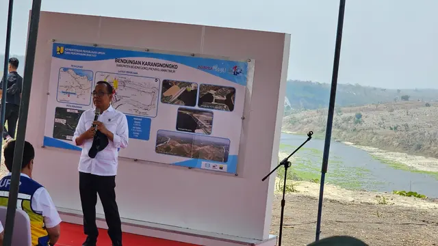 Hutama Karya mendapat tugas untuk membangun Bendungan Karangnongko Paket 1 senilai Rp 730 miliar. (Dok Hutama Karya)
