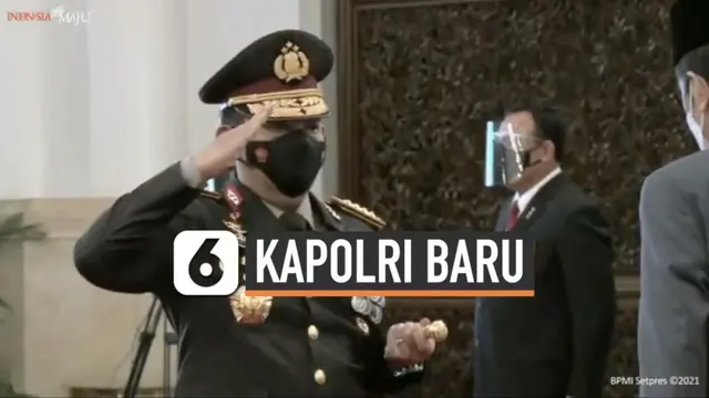 Usai ikuti vaksinasi Covid-19 tahap dua, Presiden Jokowi melantik Jenderal Listyo Sigit Prabowo sebagai Kapolri. Jenderal Listyo menggantikan posisi Jenderal Idham Azis.