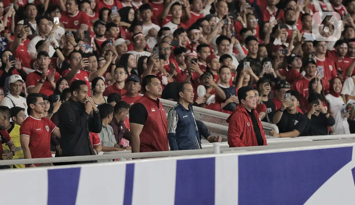 Diketahui, pada laga tersebut, timnas Indonesia berhasil menahan imbang Australia 0-0. (Liputan6.com/Angga Yuniar)