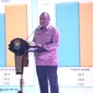 Wakil Menteri Dalam Negeri (Wamendagri) John Wempi Wetipo dalam acara APBD Award dan Rapat Koordinasi Nasional (Rakornas) Keuangan Daerah Tahun 2023 di Mercure Convention Centre Ancol Jakarta, Kamis (16/3/2023).