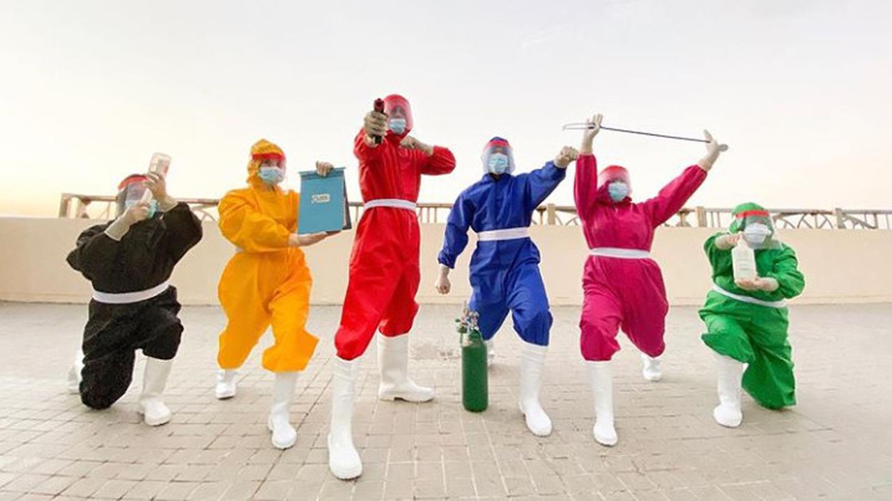 Unik, Perawat Asal Filipina Membuat Alat Pelindung Diri (APD) Menyerupai Karakter Fiksi