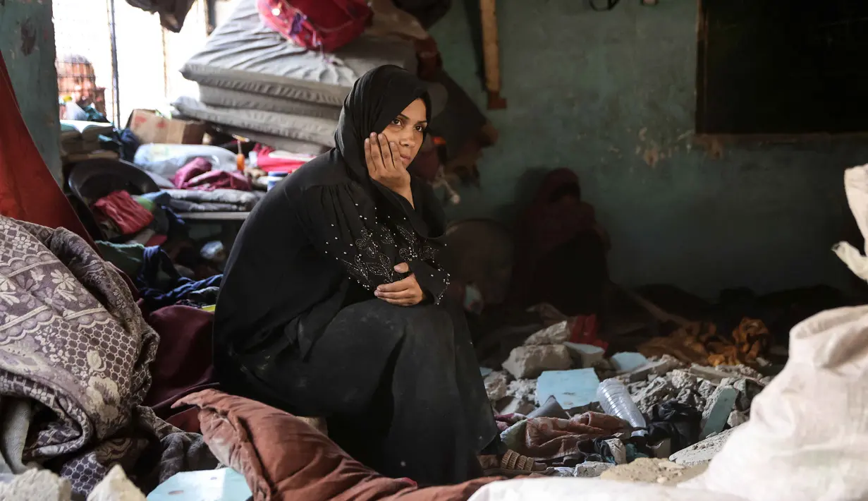 Hingga Sabtu (6/9/2025), total korban tewas akibat agresi militer Israel di Jalur Gaza sejak 7 Oktober 2023 mencapai lebih dari 64.300 orang, sementara 162.005 lainnya mengalami luka-luka. (Omar AL-QATTAA/AFP)