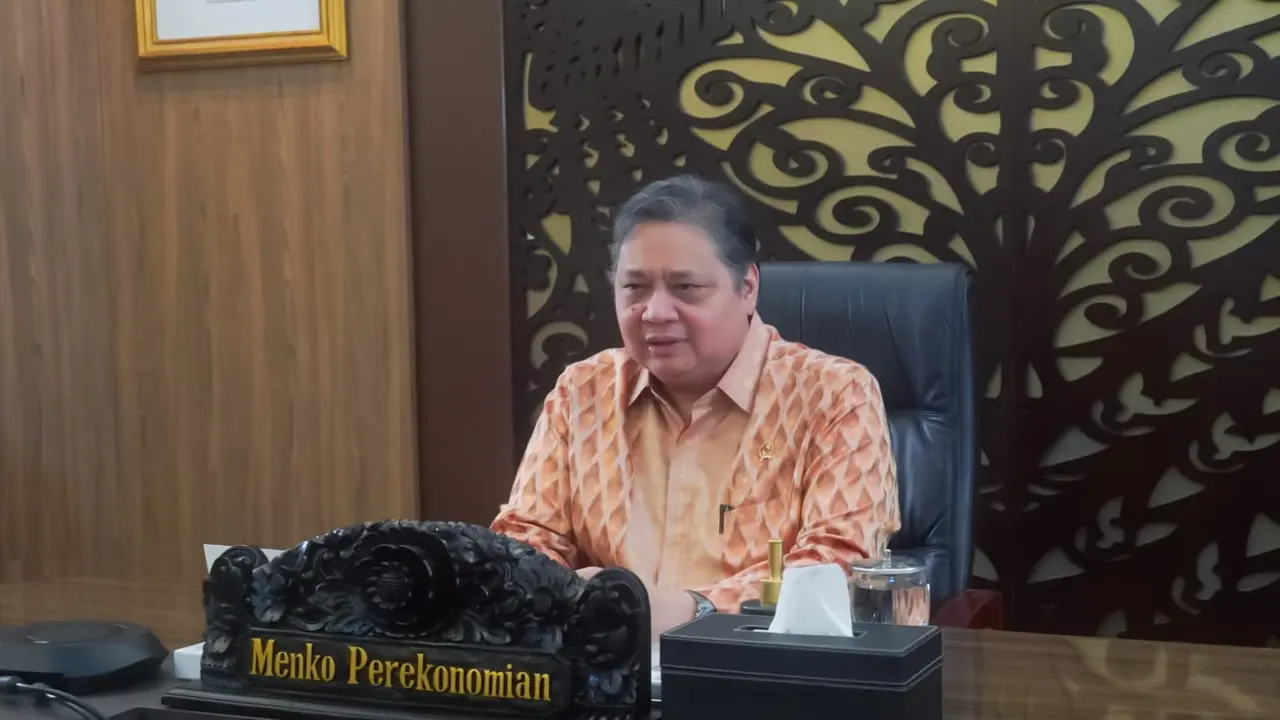Menteri Koordinator Bidang Perekonomian Airlangga Hartarto