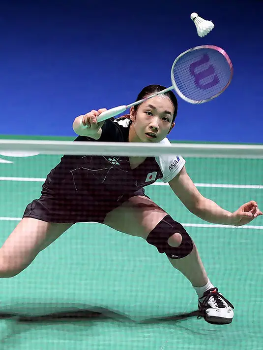 2. Misaki Matsutomo - Sempat menghuni peringkat satu dunia ganda putri bersama Ayaka Takahashi. Paras cantiknya juga sering menjadi nilai lebih di setiap pertandingannya. (BWF Badminton)