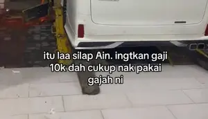 Pengakuan Perempuan Malaysia Bergaji Rp33 Juta Menyesal Nyicil Mobil Mewah (Tangkapan Layar TikTok/aien_suraya)