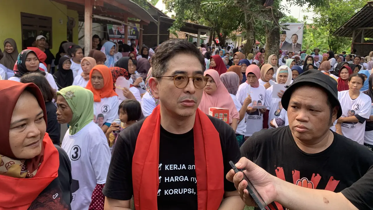Ketua Tim Pemenangan Nasional (TPN) Ganjar Pranowo-Mahfud Md, Arsjad Rasjid (Liputan6.com/Delvira Hutabarat)