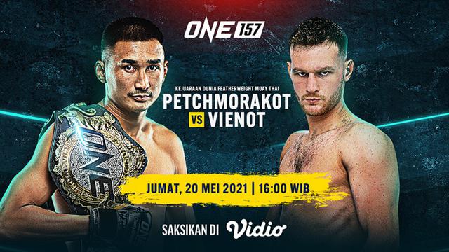 Saksikan Live Streaming ONE Championship : Petchmorakot vs Vienot di Vidio, Jumat 20 Mei 2022