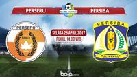Liga 1_Perseru Serui Vs Persiba Balikpapan (Bola.com/Adreanus Titus)