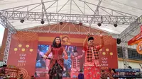 Gambang Kromong Jadi Pengiring Musik di Puncak Cap Go Meh (Foto: Okti Nur Alifia)