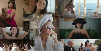 Selena Gomez dalam video musik barunya “Love On” tampil mewah dengan beberapa perhiasan dari  BVLGARI. [BVLGARI]