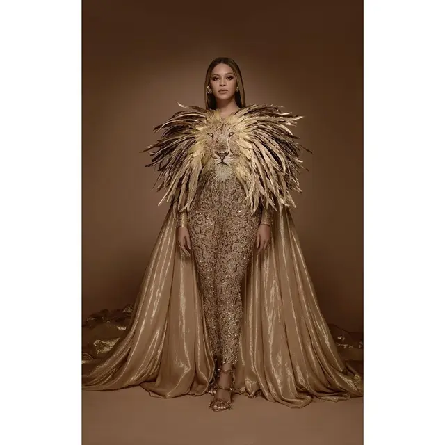 'The Lion King' Akan Segera Rilis, Beyonce Pamer Gaun Ala Nala di Instagramnya