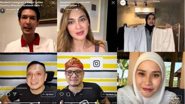 LIVE Akademi Instagram. Dok: Instagram