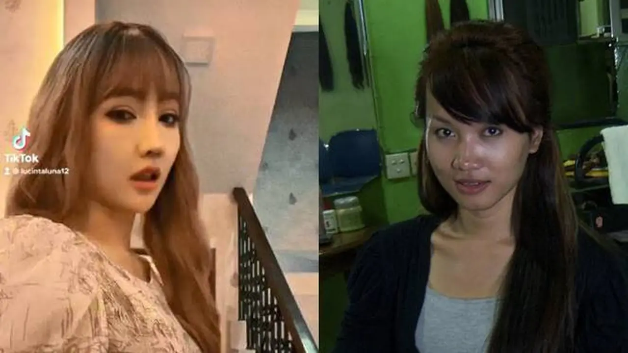7 Potret Transformasi Lucinta Luna yang Kini Wajahnya Bak Idol Korea