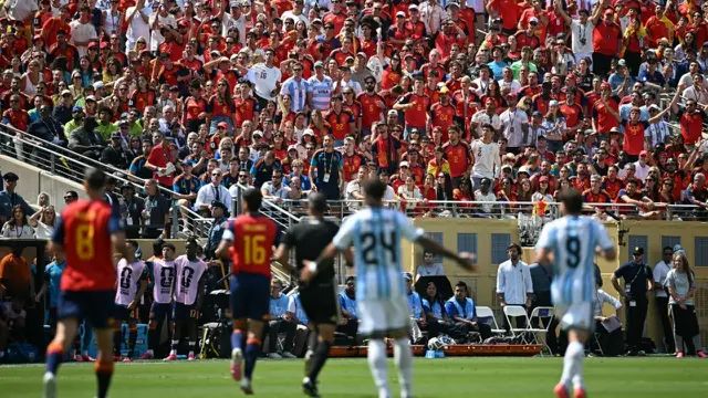 Timnas Spanyol Vs Argentina