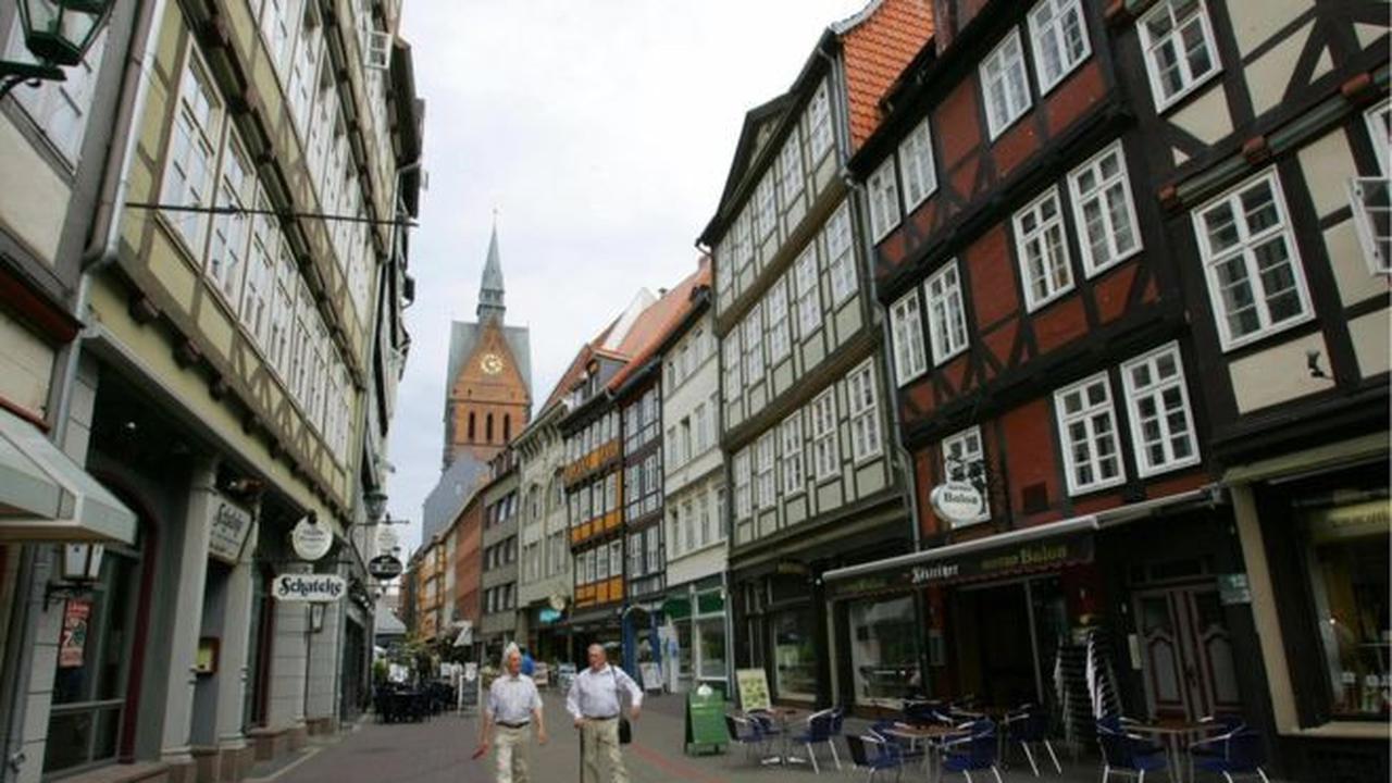 Ilustrasi tempat temuan bom Perang Dunia II di Hannover, Jerman. (AFP)