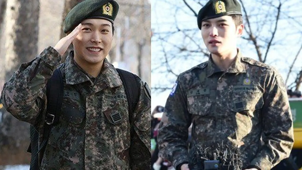 Jaejong JYJ dan Sungmin Super Junior telah menyelesaikan wajib militernya. (via. Koreaboo)