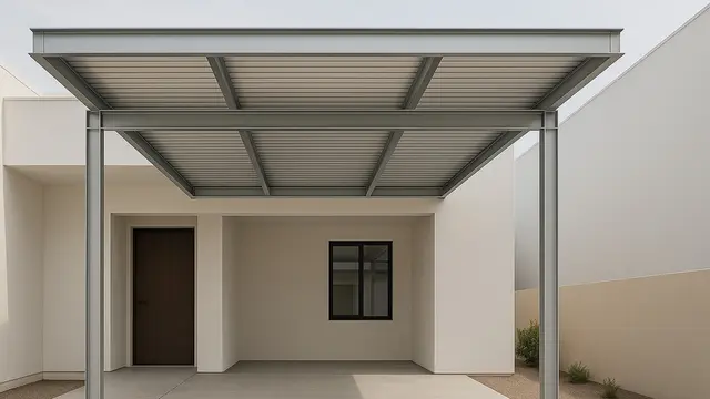 Model Kanopi Baja Ringan