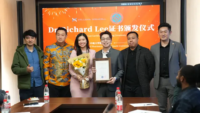 Dr. Richard Lee mendapatkan kehormatan untuk berbicara di Central South University, Tiongkok.