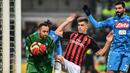 Krzysztof Piatek berhasil langsung tancap gas dengan mencetak enam gol hanya dalam 310 menit. (AFP/Miguel Medina)