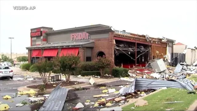 VIDEO: Tiga Badai Tornado Hantam Oklahoma
