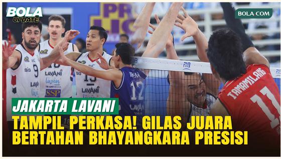Jakarta LavAni Livin Transmedia Bungkam Juara Bertahan Bhayangkara Presisi berakhir 3-1