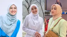 Inspirasi Gaya Hijab Simpel Ala Cut Syifa, Tetap Cantik Nggak Perlu Banyak Gaya