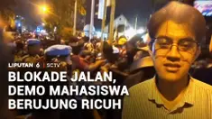 Aliansi mahasiswa Yogyakarta menggelar aksi unjuk rasa hingga malam hari. Demonstrasi sempat diwarnai dengan ketegangan karena massa memblokade jalan.