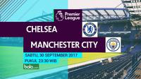 Premier League 2017 Chelsea Vs Manchester City (Bola.com/Adreanus Titus)