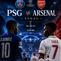 Cover prediksi final Liga Champions Paris Saint-Germain Vs Arsenal. (Bola.com/AI Generated)