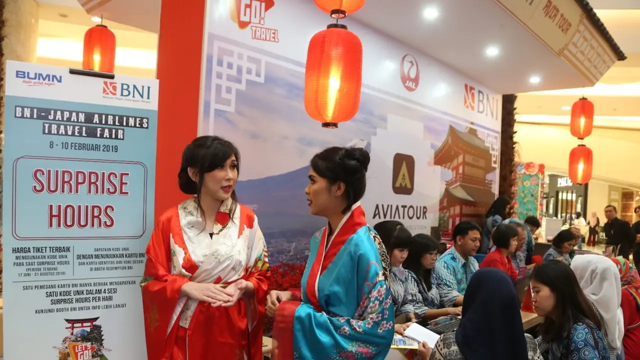 BNI-Japan Airlines Travel Fair 2019