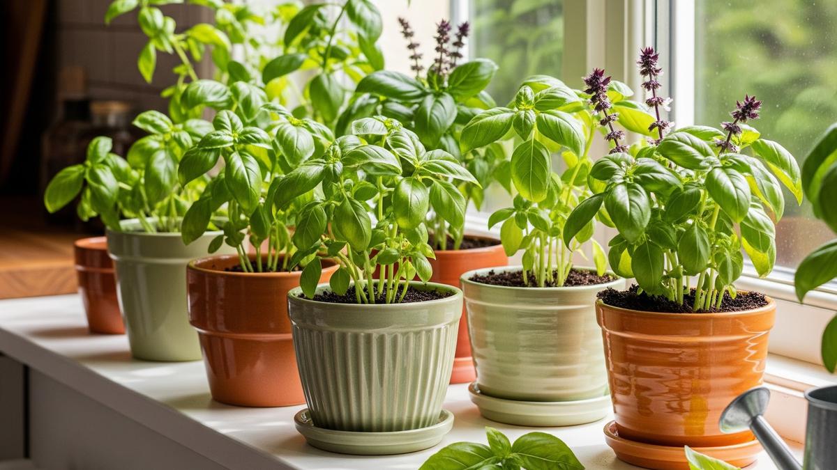 8 Cara Membuat Kebun Basil Mini di Jendela Dapur, Hemat Tempat dan Mudah Dirawat