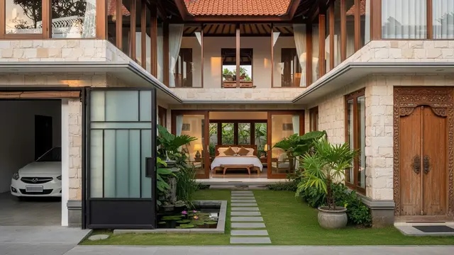 Inspirasi Rumah Sederhana dengan 3 Pintu Masuk