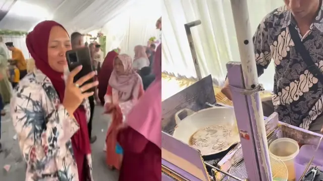 Acara Nikah Sajikan Menu Jajanan SD